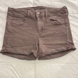 American Eagle Outfitters Women's Tan Jean Shorts